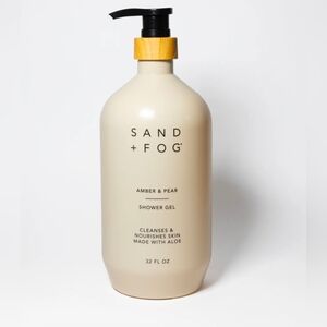 Sand & Fog Amber & Pear Body Wash / Shower Gel ~ 32 Oz